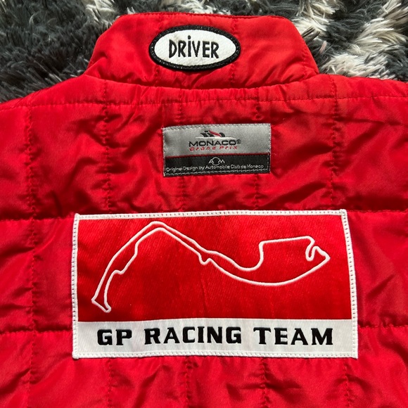 Monaco Grand Prix Racing Vest in Red - Driver - Kids size 7/8 EUC - Picture 6 of 8